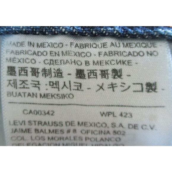 Levi's Men's 550 Medium Wash Straight Leg Blue Jeans Size 38 X 30 - Picture 8 of 10